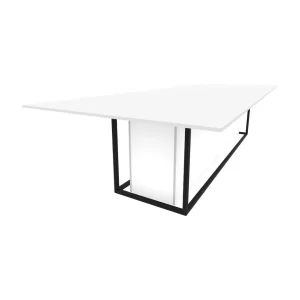 میز کنفرانس چهار نفره مکعب مدل اسلیم CSL10A