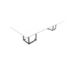 میز کنفرانس چهار نفره مکعب مدل اسلیم CSL10C