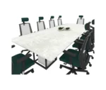 میز کنفرانس چهار نفره مکعب مدل اسلیم CSL10C