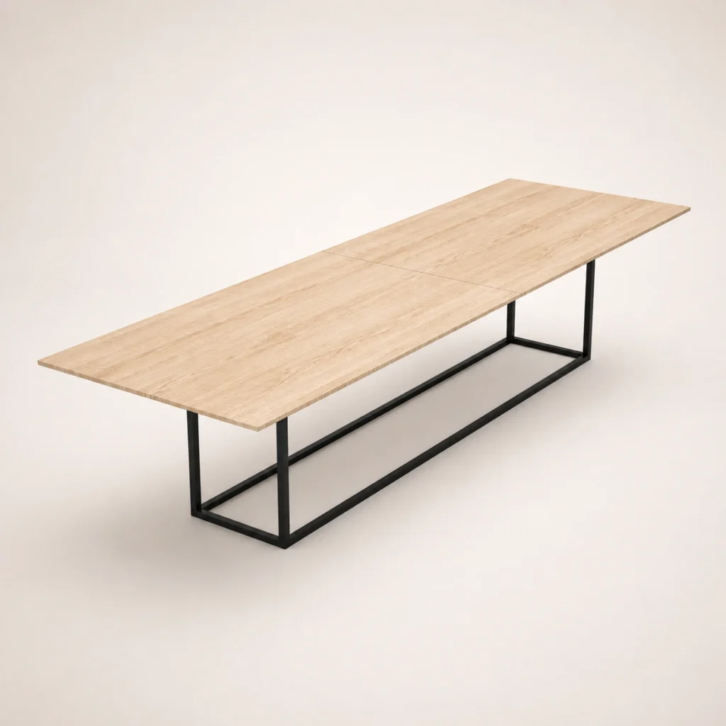 میز کنفرانس ده نفره مکعب مدل اسلیم CSL10A