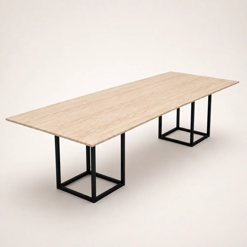 میز کنفرانس ده نفره مکعب مدل اسلیم CSL10D
