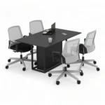 میز کنفرانس چهار نفره مکعب مدل اسلیم CSL4A - Image 12