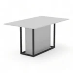 میز کنفرانس چهار نفره مکعب مدل اسلیم CSL4A - Image 13