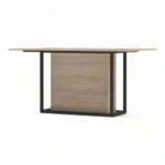 میز کنفرانس چهار نفره مکعب مدل اسلیم CSL4A - Image 3