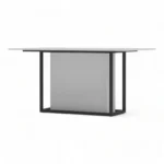 میز کنفرانس چهار نفره مکعب مدل اسلیم CSL4A - Image 5
