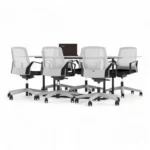 میز کنفرانس شش نفره مکعب مدل اسلیم CSL6B - Image 13