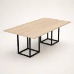 میز کنفرانس شش نفره مکعب مدل اسلیم CSL6D