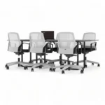 میز کنفرانس شش نفره مکعب مدل اسلیم CSL6D - Image 13