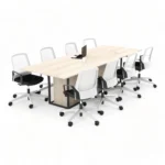 میز کنفرانس هشت نفره مکعب مدل اسلیم CSL8A - Image 13