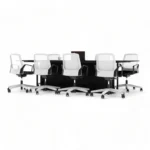 میز کنفرانس هشت نفره مکعب مدل اسلیم CSL8A - Image 19
