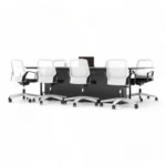 میز کنفرانس هشت نفره مکعب مدل اسلیم CSL8A - Image 4