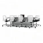 میز کنفرانس هشت نفره مکعب مدل اسلیم CSL8A - Image 8