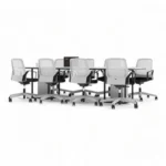 میز کنفرانس هشت نفره مکعب مدل اسلیم CSL8C - Image 12