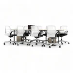 میز کنفرانس هشت نفره مکعب مدل اسلیم CSL8C - Image 6