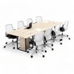 میز کنفرانس هشت نفره مکعب مدل اسلیم CSL8C - Image 3