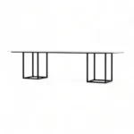 میز کنفرانس هشت نفره مکعب مدل اسلیم CSL8D - Image 10