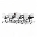میز کنفرانس هشت نفره مکعب مدل اسلیم CSL8D - Image 11