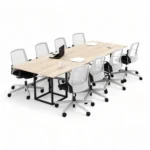 میز کنفرانس هشت نفره مکعب مدل اسلیم CSL8D - Image 17