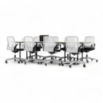 میز کنفرانس هشت نفره مکعب مدل اسلیم CSL8D - Image 19