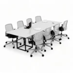 میز کنفرانس هشت نفره مکعب مدل اسلیم CSL8D - Image 9