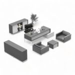 میز مدیریت مکعب مدل کیوب MQ - Image 22