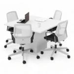 میز کنفرانس چهار نفره مکعب مدل نوستالژی CN4B - Image 12