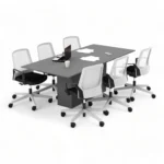 میز کنفرانس چهار نفره مکعب مدل نوستالژی CN6B - Image 9