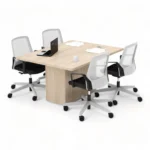 میز کنفرانس چهار نفره مکعب مدل نوستالژی CN4A - Image 5