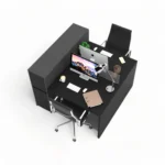 میز کارگروهی دو نفره مکعب مدل نوستالژی WN2B - Image 10