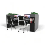 میز کارگروهی چهار نفره مکعب مدل نوستالژی WN4D - Image 11