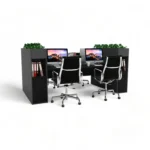 میز کارگروهی چهار نفره مکعب مدل نوستالژی WN4D - Image 12