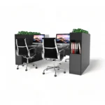 میز کارگروهی چهار نفره مکعب مدل نوستالژی WN4D - Image 22