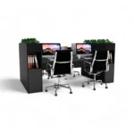 میز کارگروهی چهار نفره مکعب مدل نوستالژی WN4D - Image 23