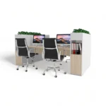 میز کارگروهی چهار نفره مکعب مدل نوستالژی WN4D - Image 33