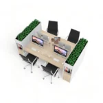 میز کارگروهی چهار نفره مکعب مدل نوستالژی WN4D - Image 35