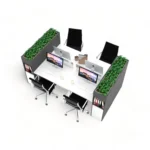 میز کارگروهی چهار نفره مکعب مدل نوستالژی WN4D - Image 37