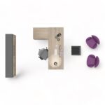 میز مدیریت مکعب مدل پازتیو MP - Image 21