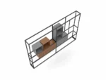 کمد شلف مکعب مدل اسلیم SH12 - Image 4