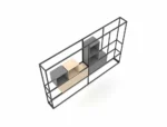 کمد شلف مکعب مدل اسلیم SH12 - Image 3