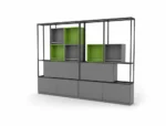 کمد شلف مکعب مدل اسلیم SL340 - Image 5