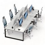میز کارگروهی شش نفره مکعب مدل استارت آپ WT6B - Image 11
