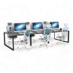میز کارگروهی شش نفره مکعب مدل استارت آپ WT6B - Image 5