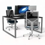 میز کارگروهی دونفره مکعب مدل استارت آپ WS2B - Image 9