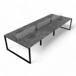 میز کارگروهی شش نفره مکعب مدل استارت آپ WS6B - Image 14