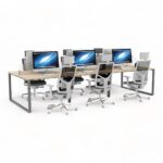 میز کارگروهی شش نفره مکعب مدل استارت آپ WS6B - Image 10