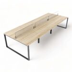 میز کارگروهی شش نفره مکعب مدل استارت آپ WS6B - Image 9