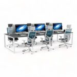 میز کارگروهی شش نفره مکعب مدل استارت آپ WS6B - Image 23