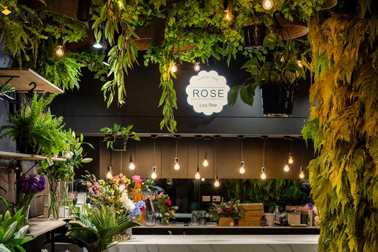 طراحی دکوراسیون کافه