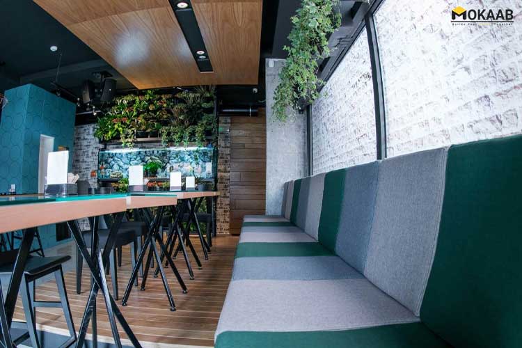 طراحی دکوراسیون کافه