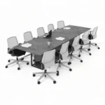 میز کنفرانس مکعب ده نفره اسلیم CSL10B